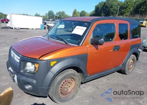2008 Honda Element Lx from USA, damaged, VIN 5J6YH28368L009585